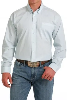 CINCH GEOMETRIC PRINT BUTTON-DOWN WESTERN SHIRT