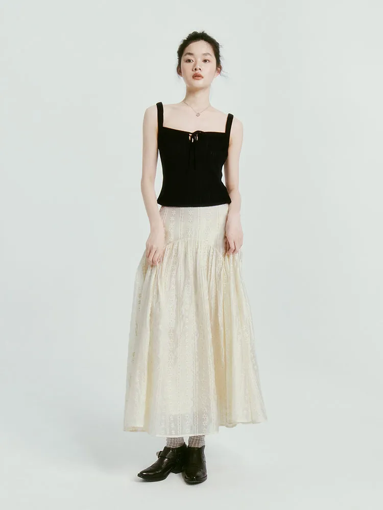 Classical Three-dimensional Embroidery Skirt