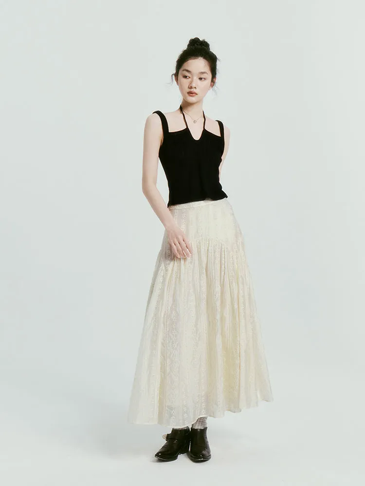Classical Three-dimensional Embroidery Skirt