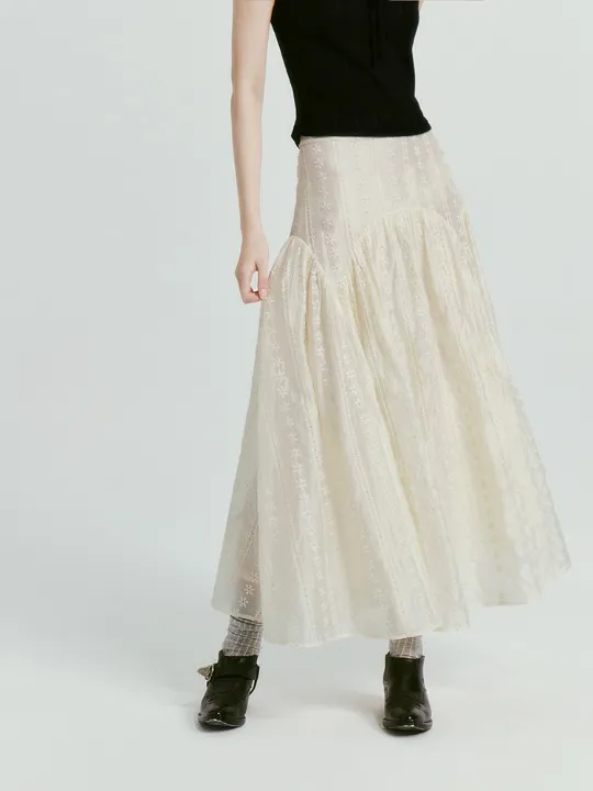Classical Three-dimensional Embroidery Skirt