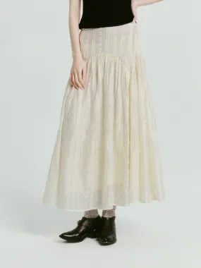 Classical Three-dimensional Embroidery Skirt