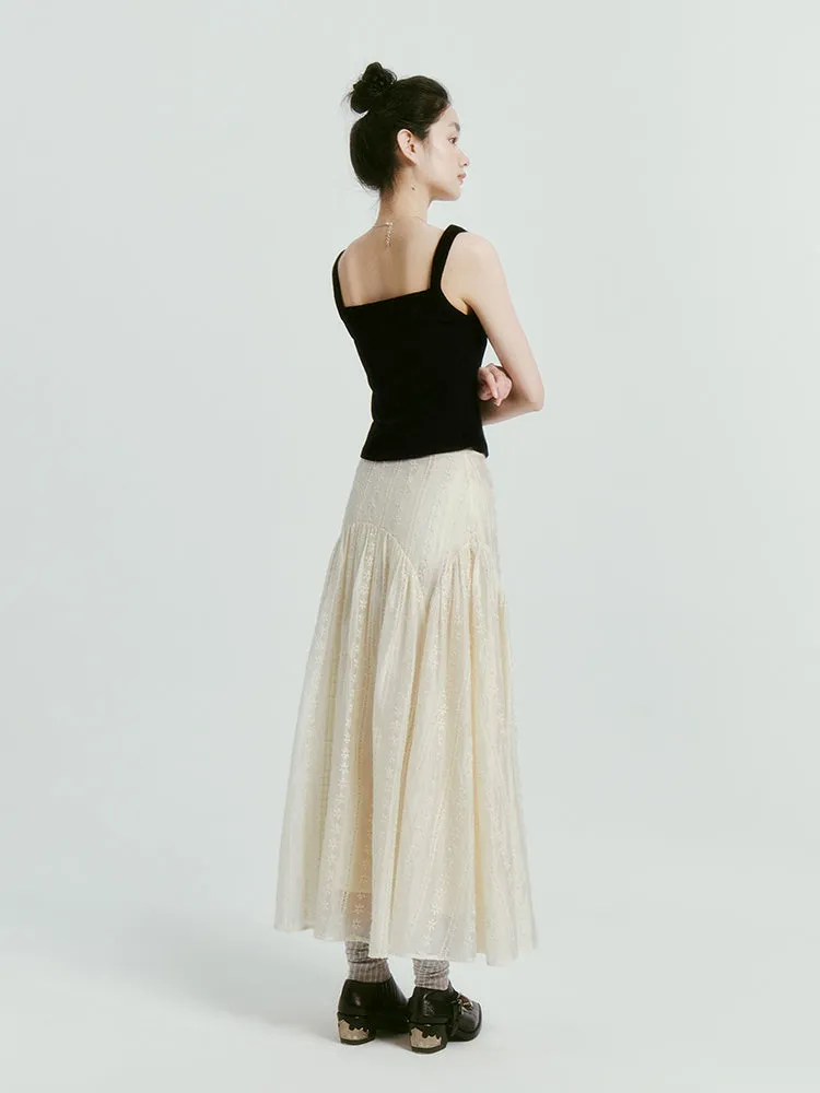 Classical Three-dimensional Embroidery Skirt