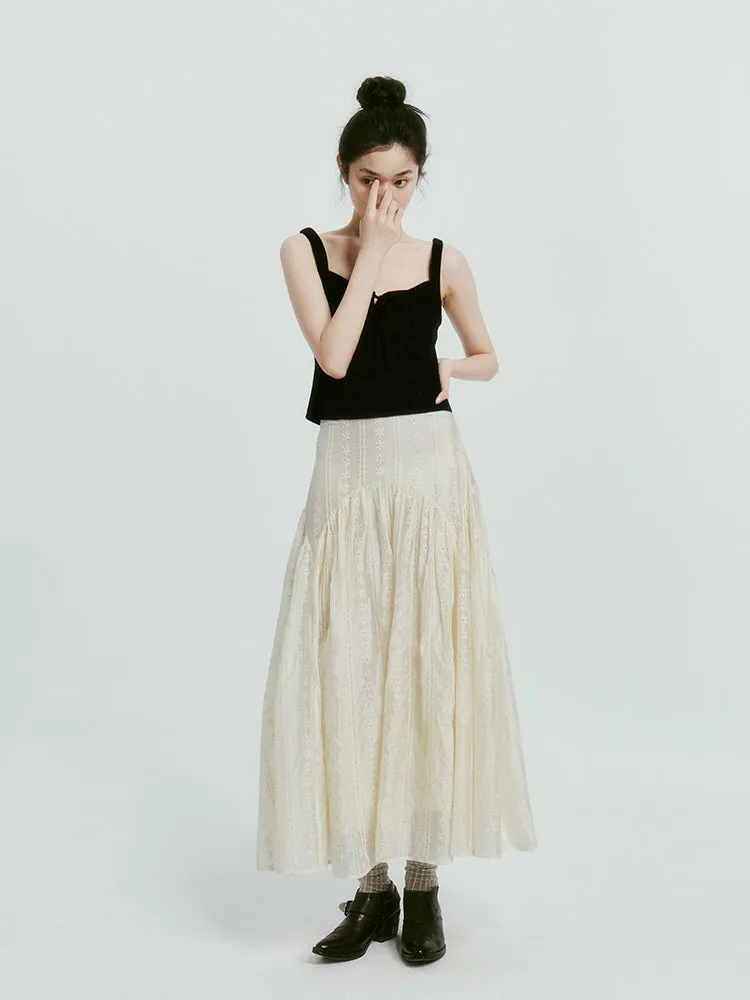 Classical Three-dimensional Embroidery Skirt