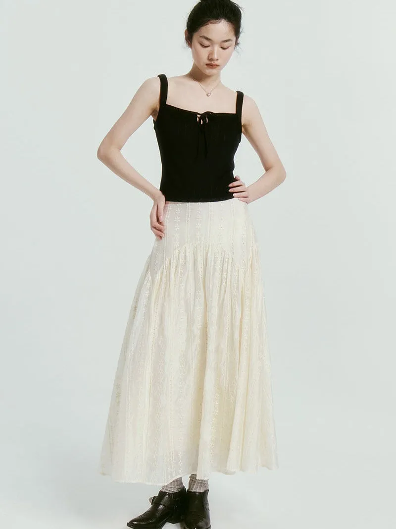 Classical Three-dimensional Embroidery Skirt