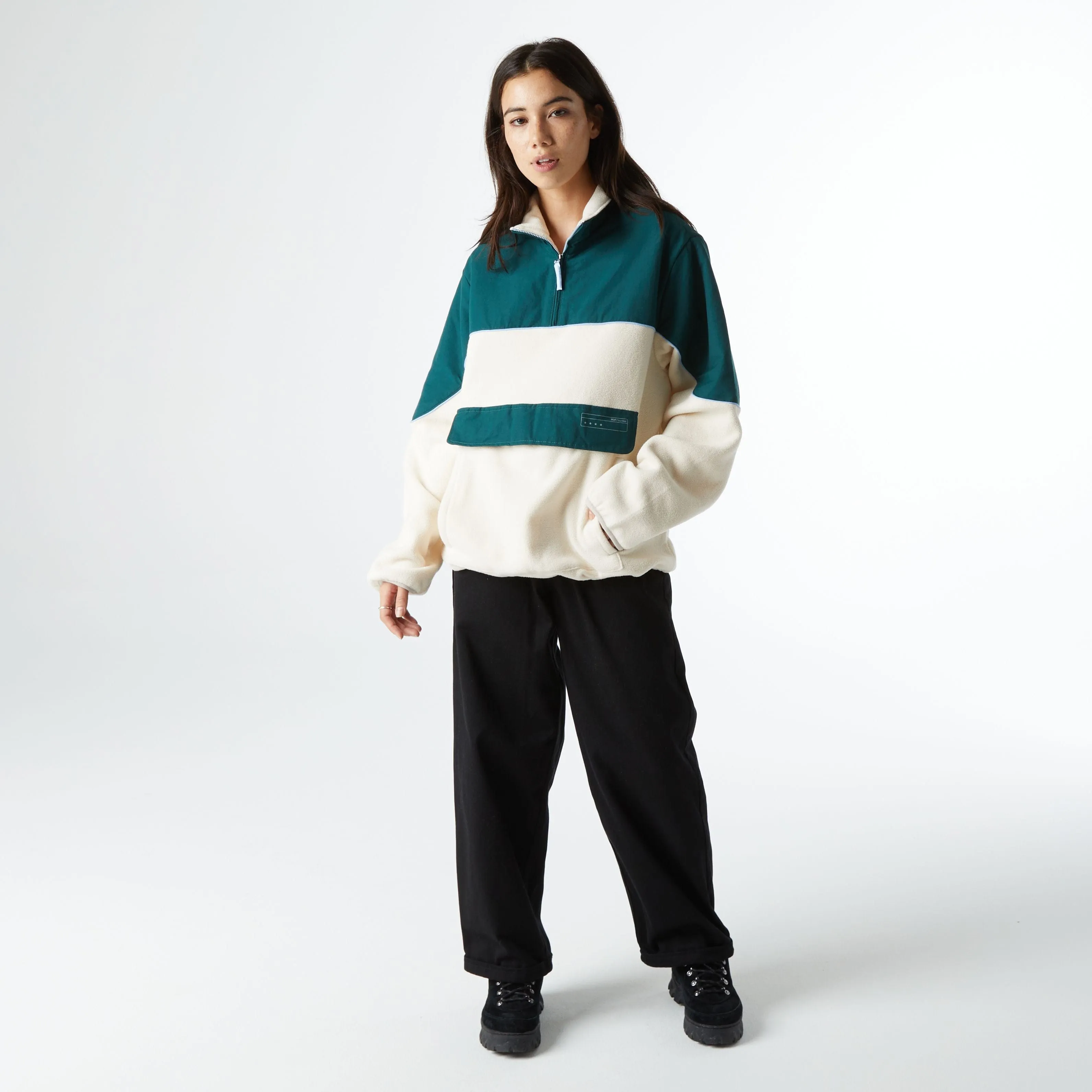 CONTINENT 1 4 ZIP POLAR FLEECE