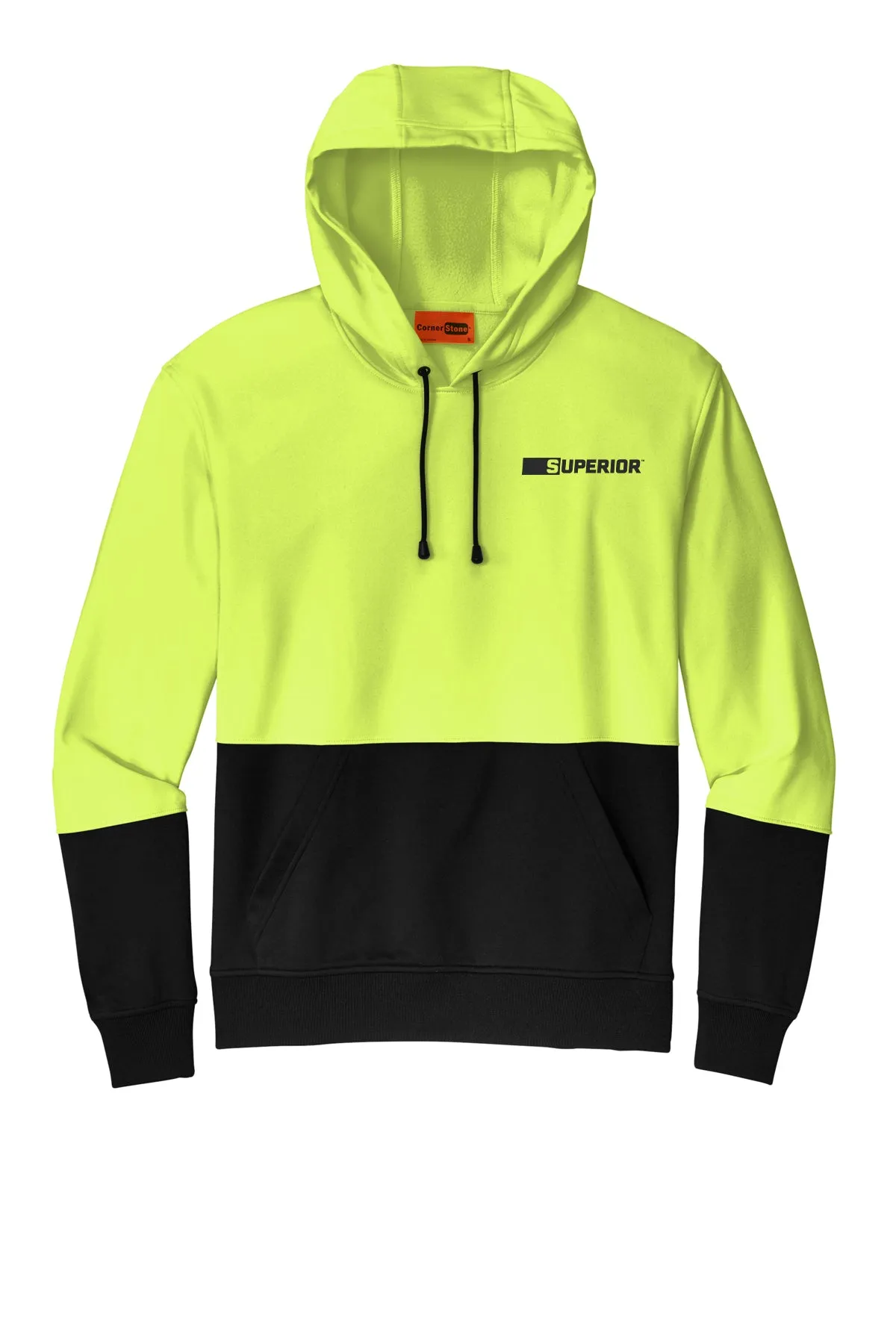 CornerStone® Enhanced Visibility Fleece Pullover Hoodie