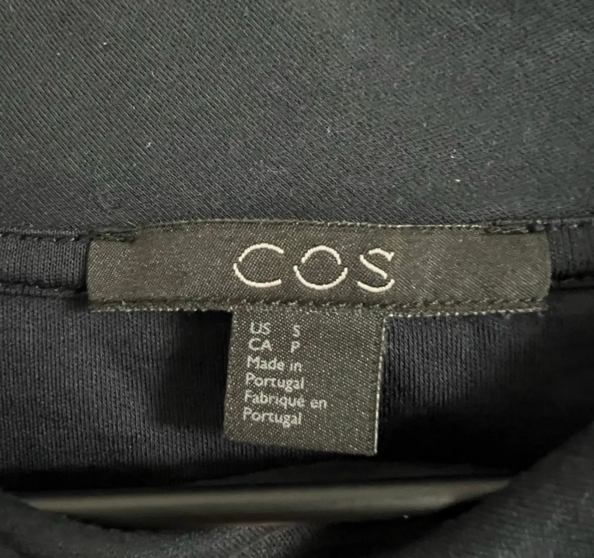COS Boxy Mock Neck T-Shirt Dress