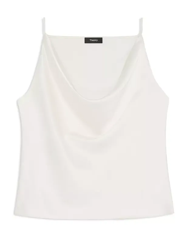 Cowl Neck Camisole in Satin
