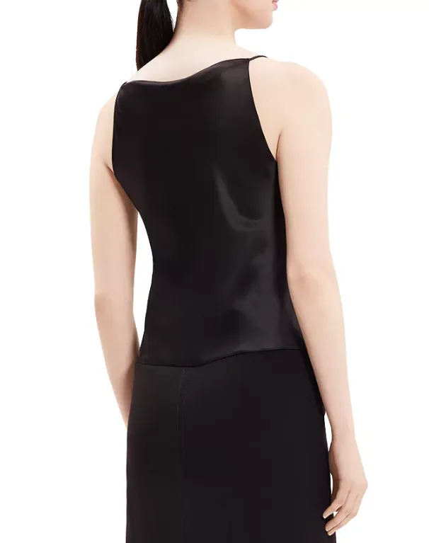 Cowl Neck Camisole in Satin