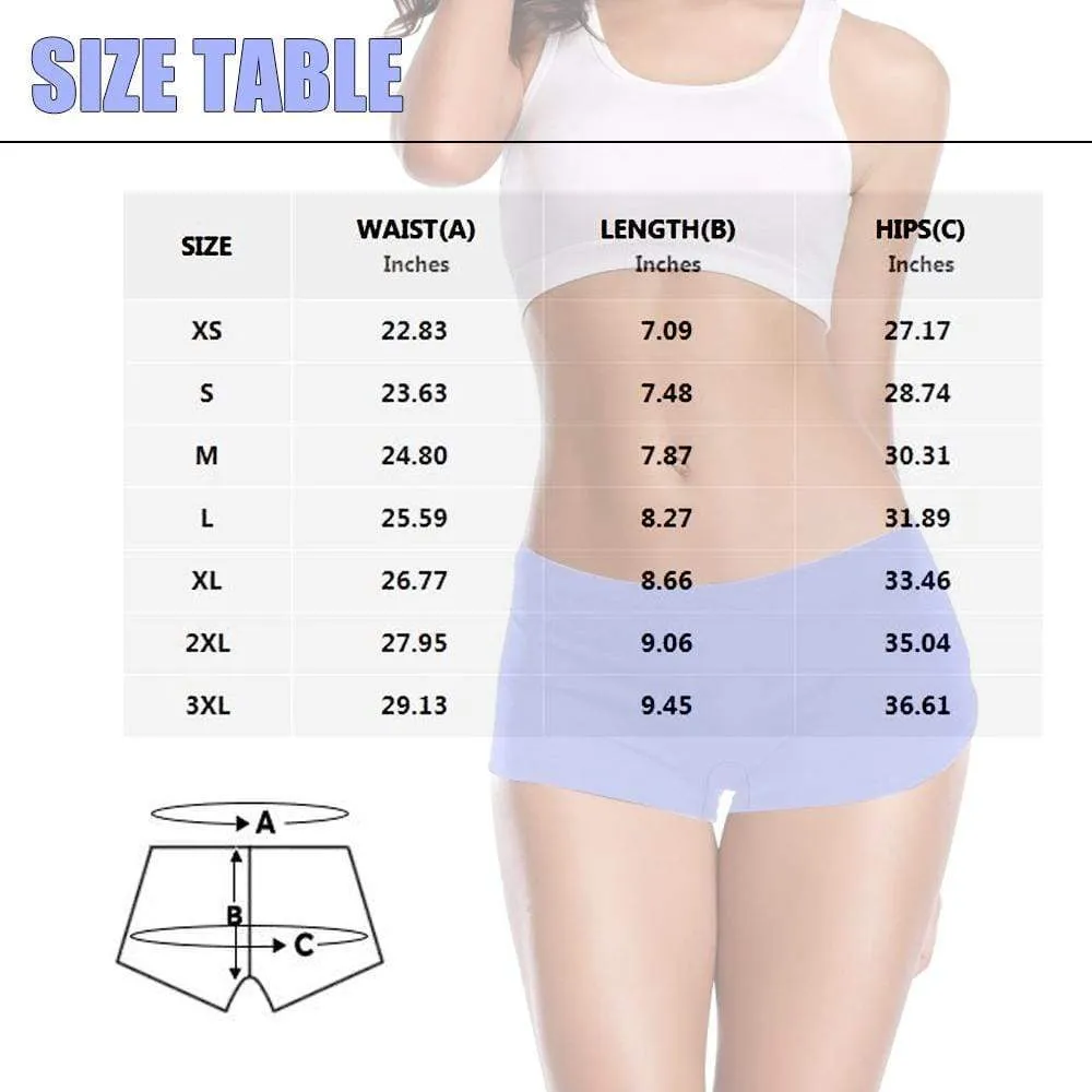 Custom Face Underwear Personalized Licked It Women's Boyshort Panties Funny Lovers Gift