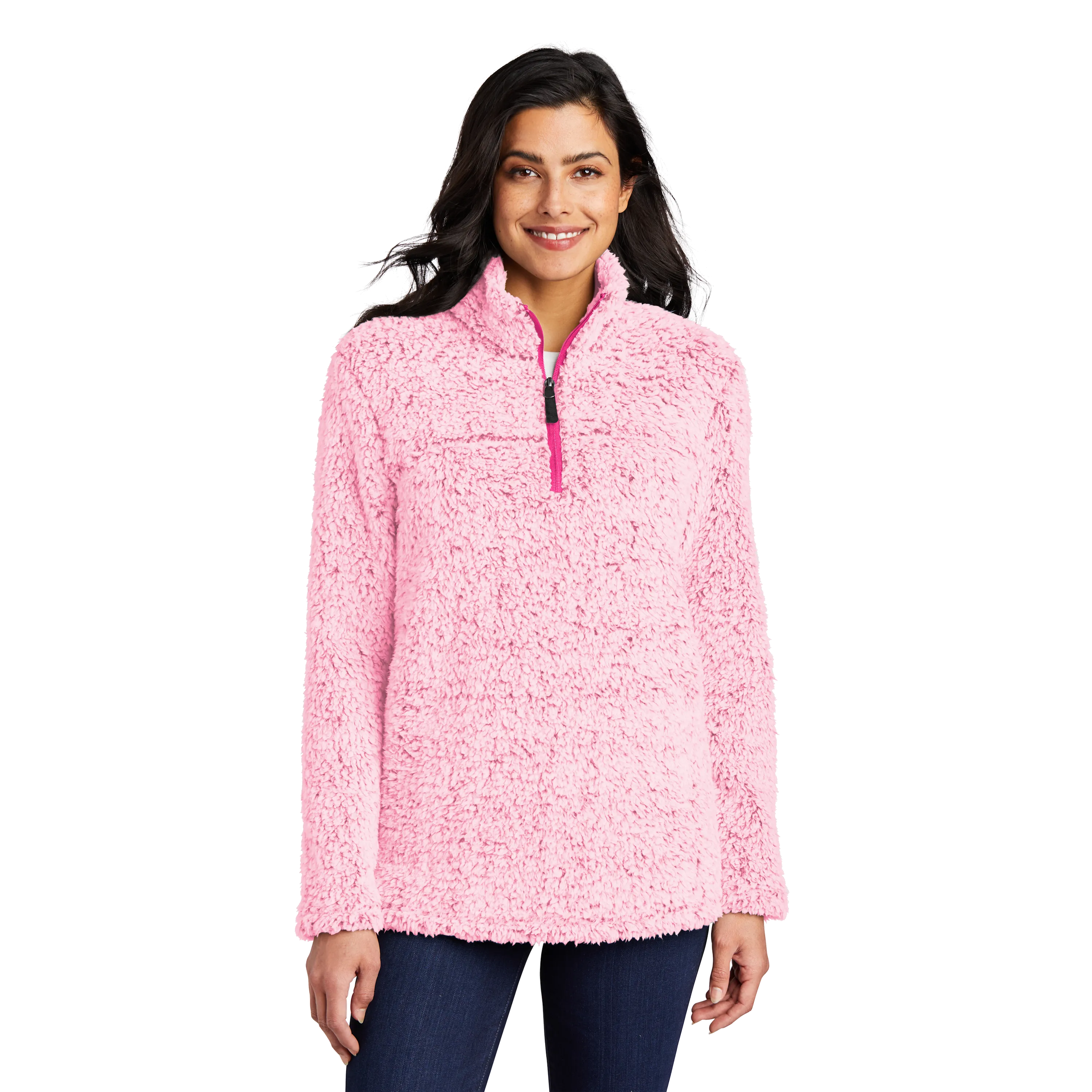 D2062 Ladies Cozy 1/4 Zip Fleece