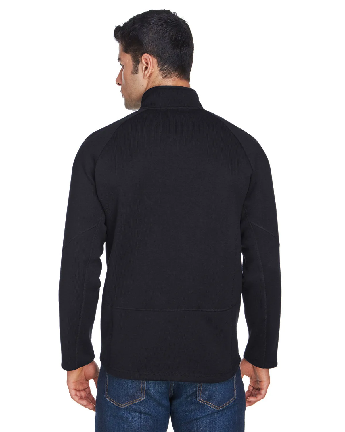 Devon & Jones Men's Bristol Sweater Fleece Quarter-Zip