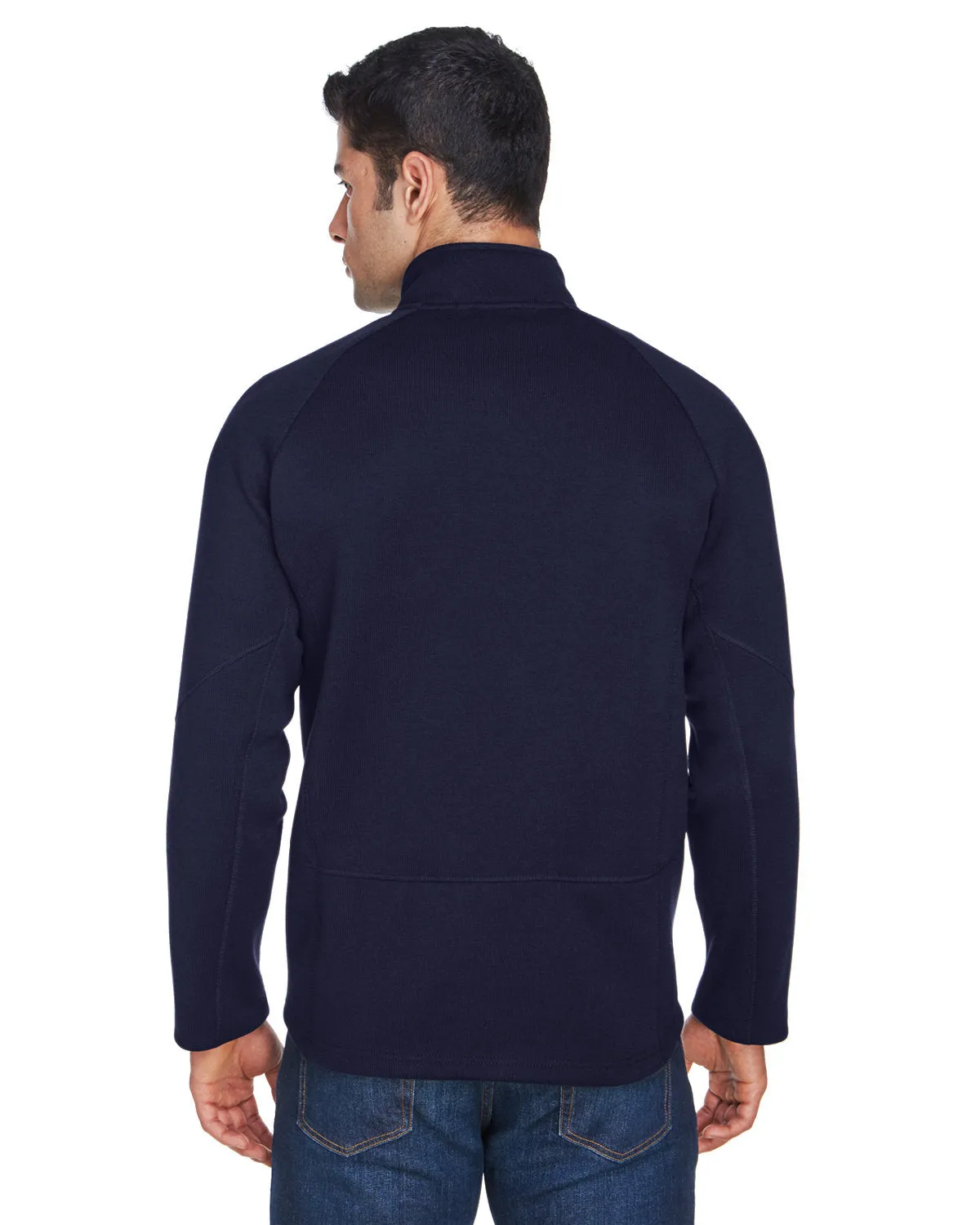 Devon & Jones Men's Bristol Sweater Fleece Quarter-Zip
