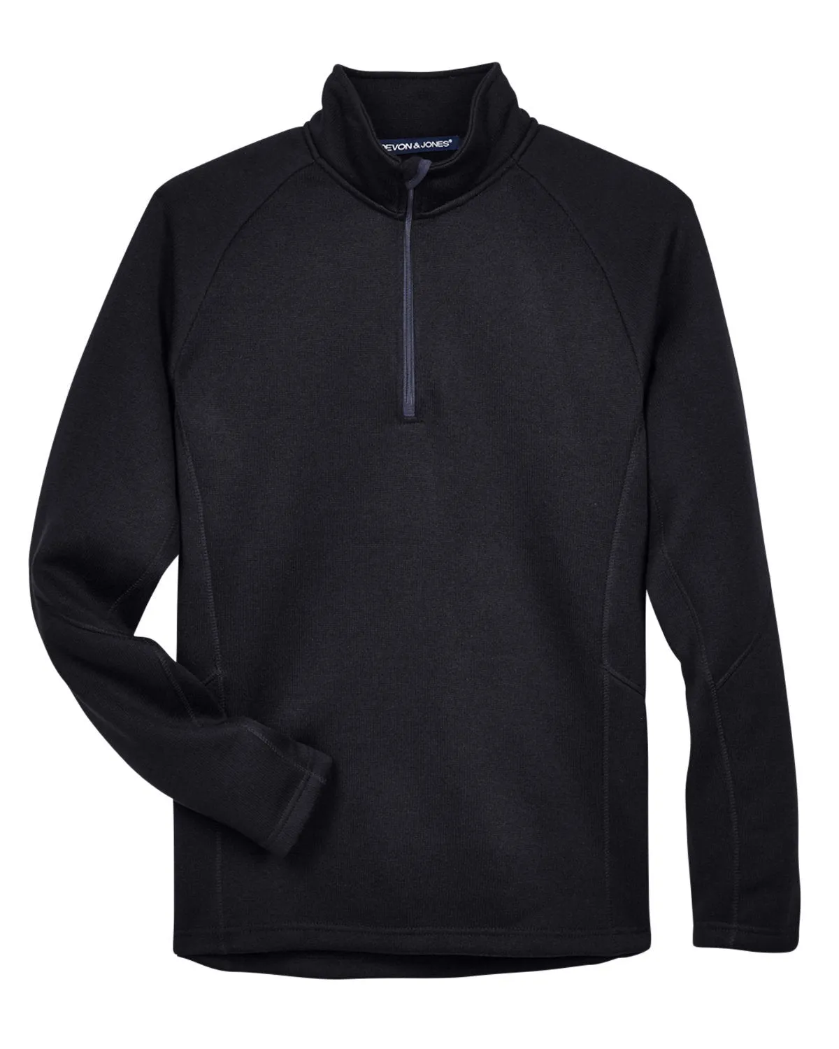Devon & Jones Men's Bristol Sweater Fleece Quarter-Zip