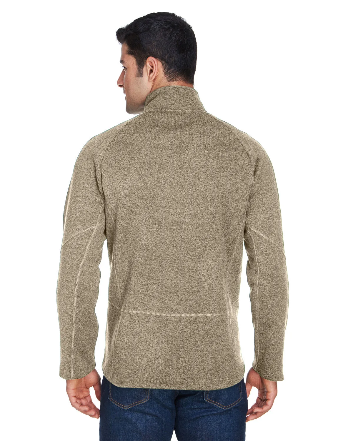 Devon & Jones Men's Bristol Sweater Fleece Quarter-Zip