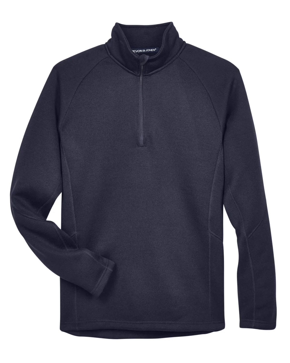 Devon & Jones Men's Bristol Sweater Fleece Quarter-Zip