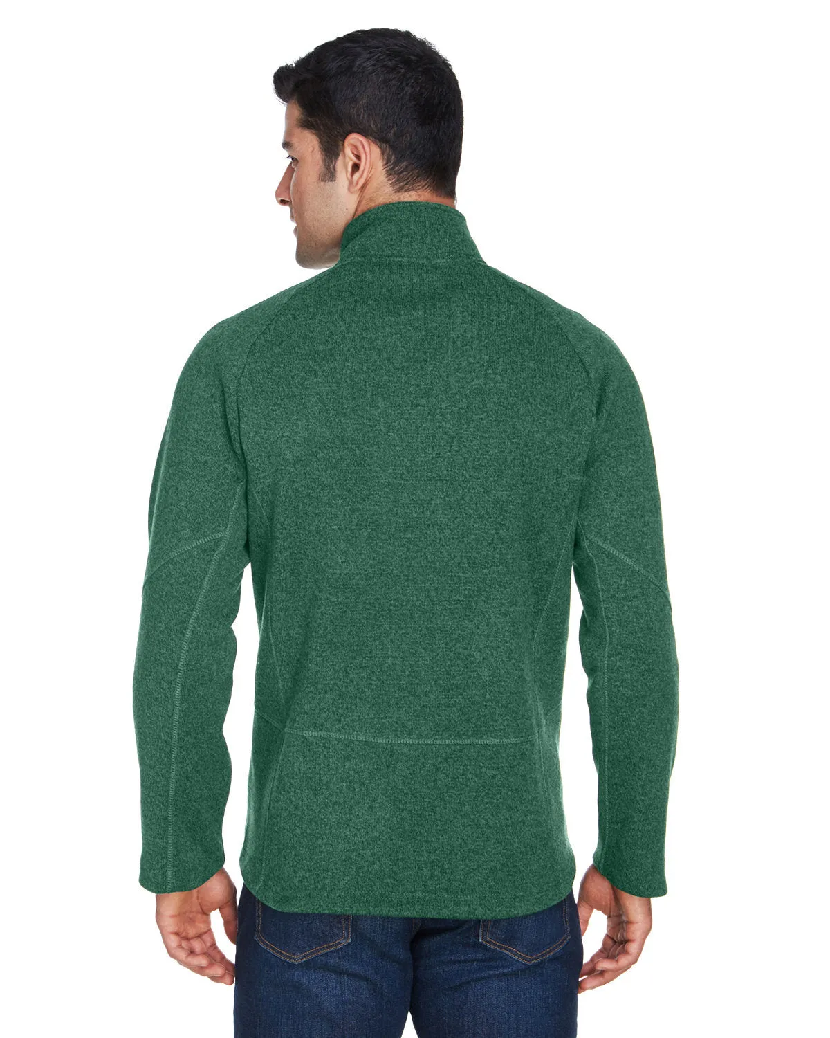 Devon & Jones Men's Bristol Sweater Fleece Quarter-Zip