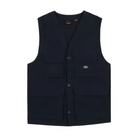 DICKIES - FISHERVILLE VEST DARK NAVY