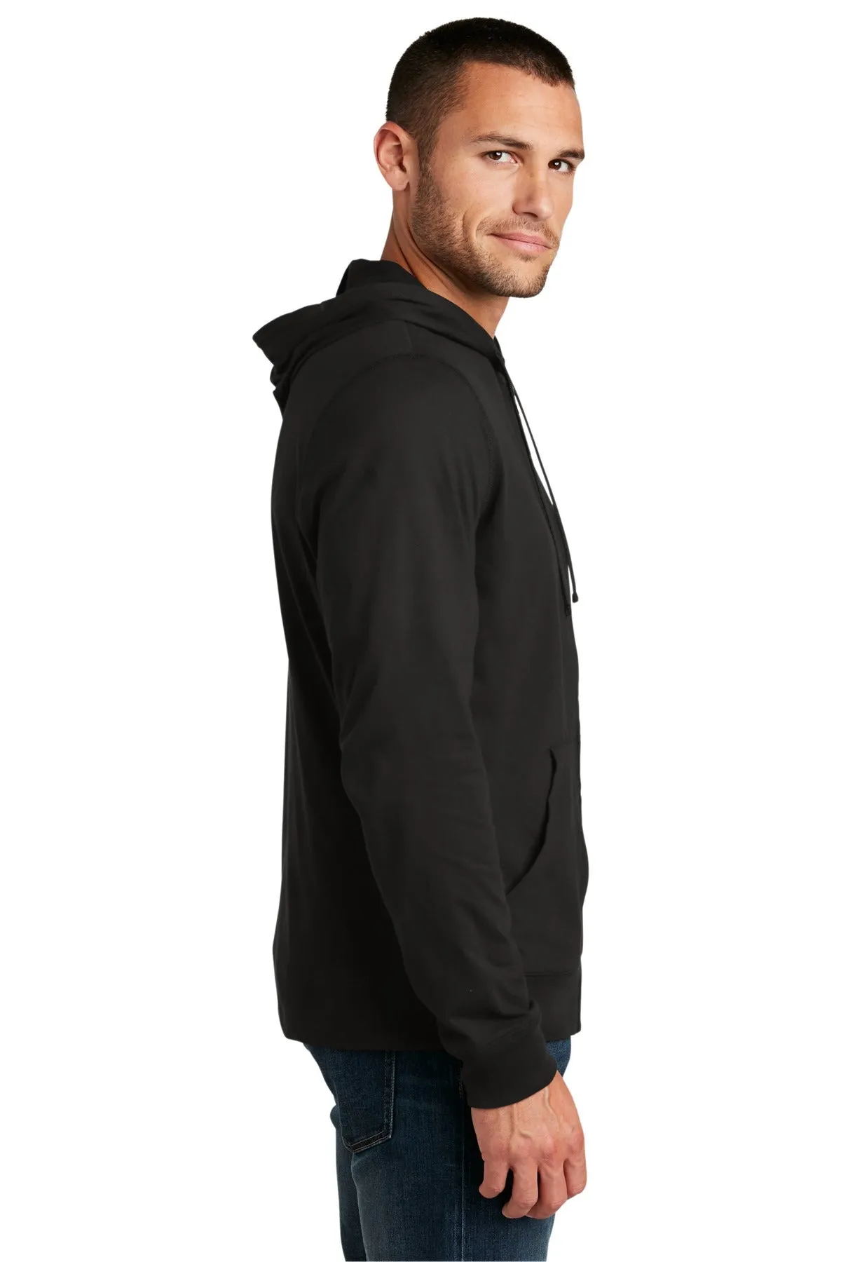 District® Jersey Full-Zip Hoodie. DT1100