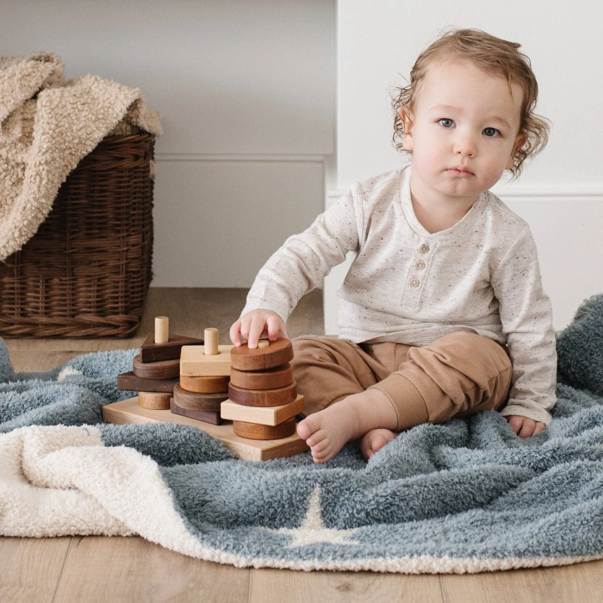Double-layer Bamboni Mini Blankets - Nightfall Double Layer