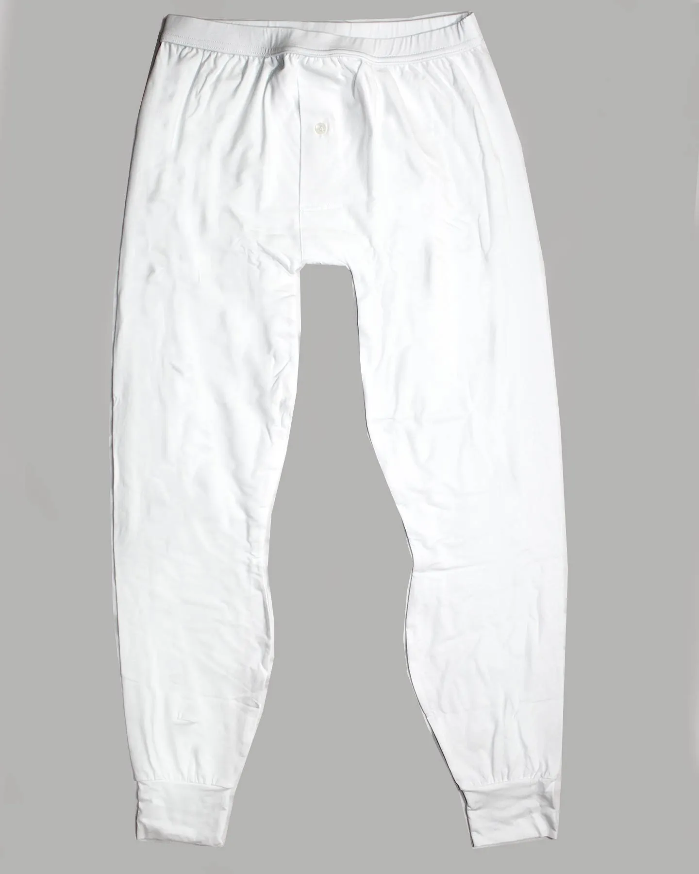 Ermenegildo Zegna Long Johns White Men Underwear S FINAL SALE