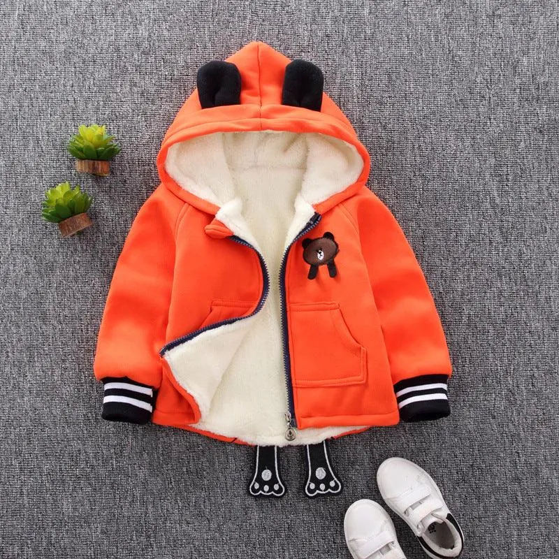 Fleece Autumn And Winter Children's Jacket