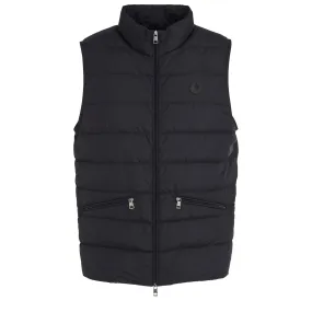 Gilet imbottito "Treompan" in tessuto blu