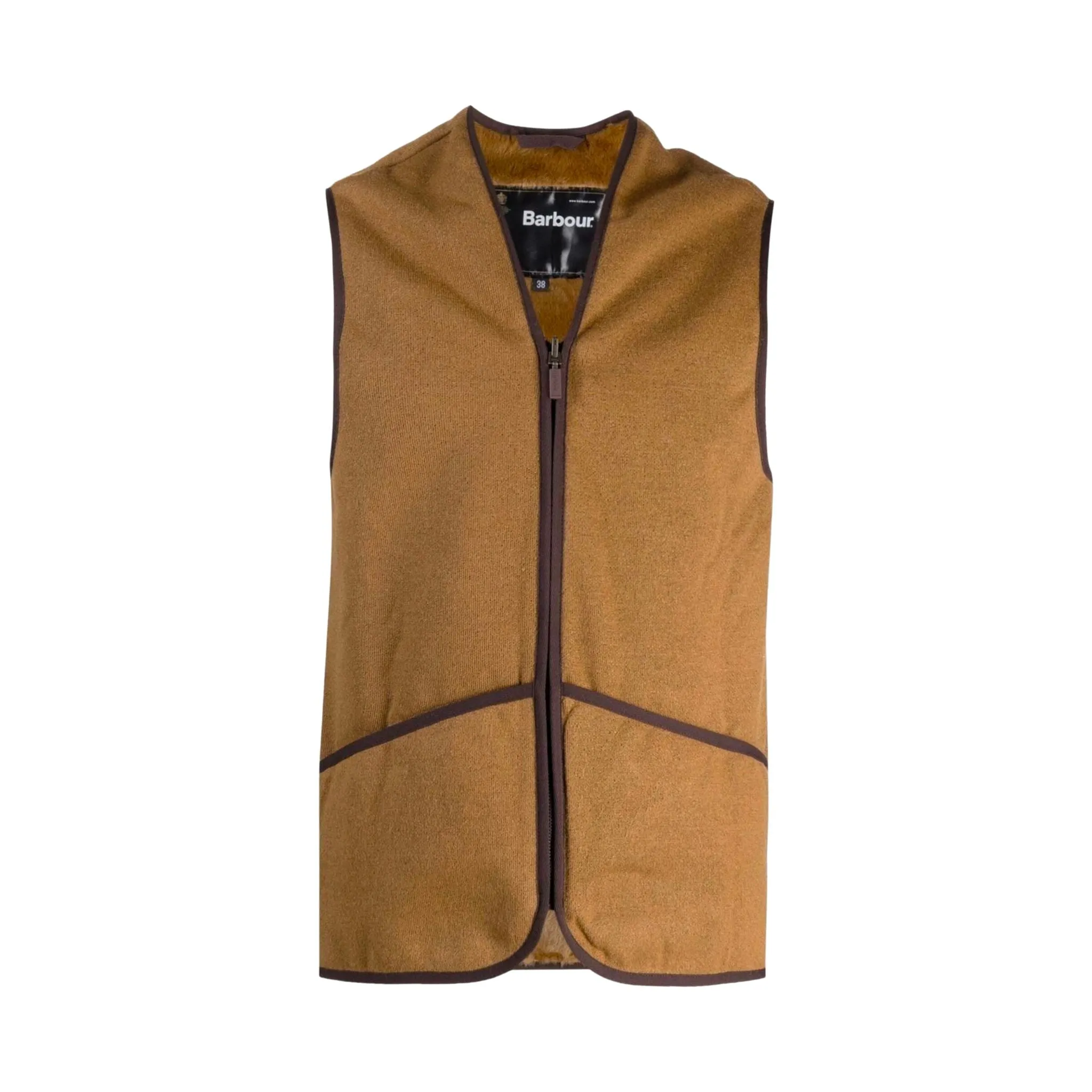 Gilet Uomo bicolore con zip