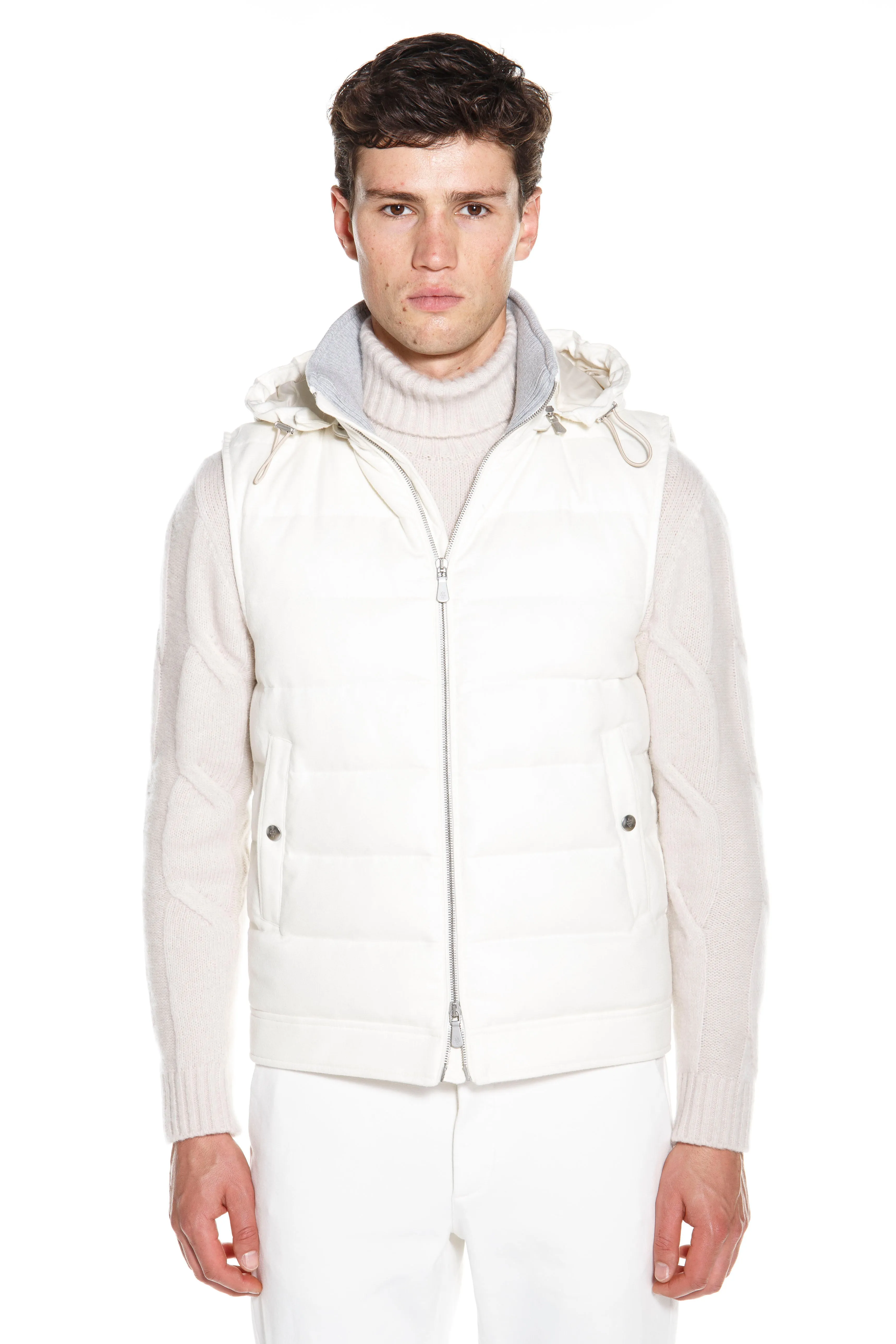 Gilet With Hood