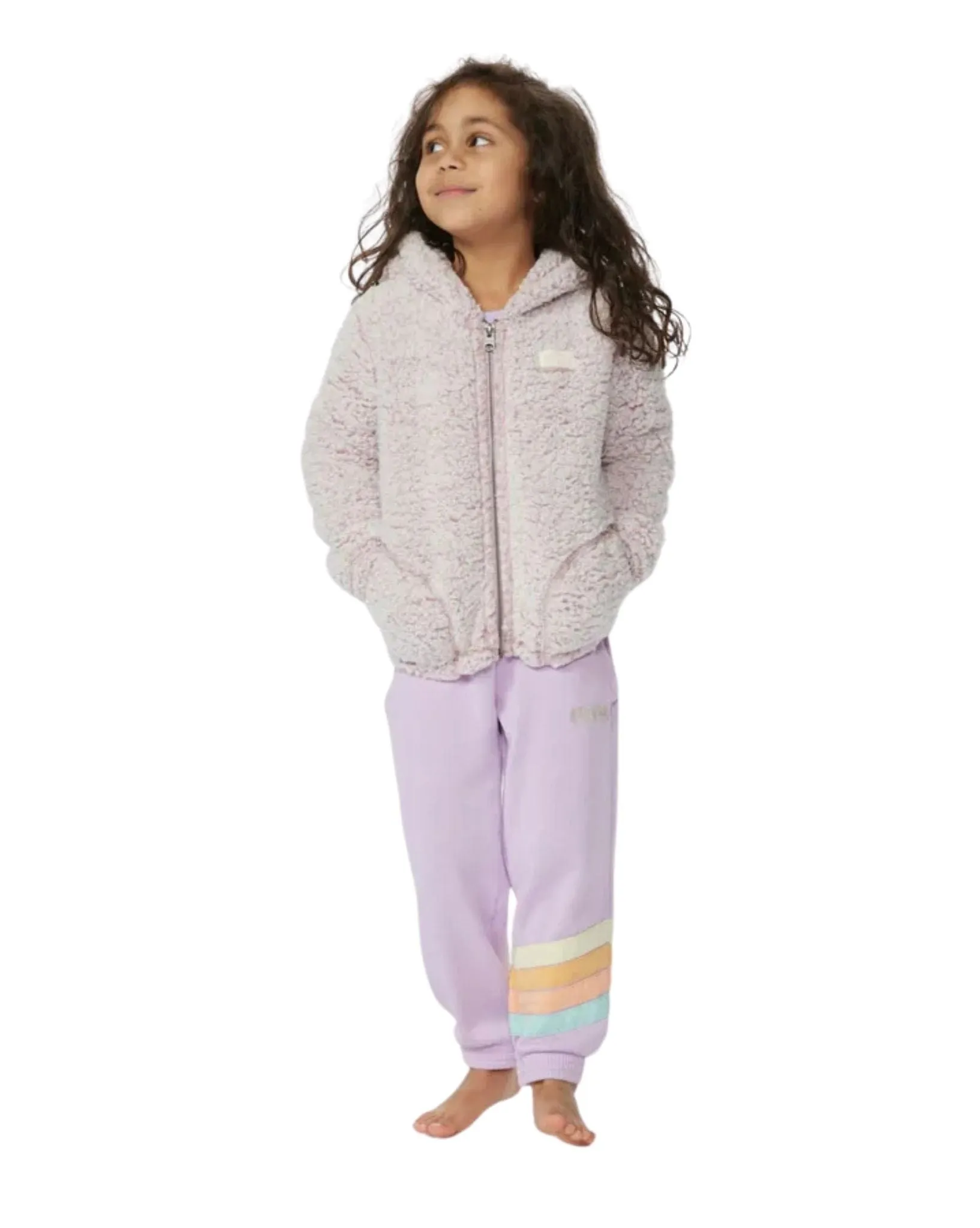 Girls Dark N Stormy Jacket - Pink
