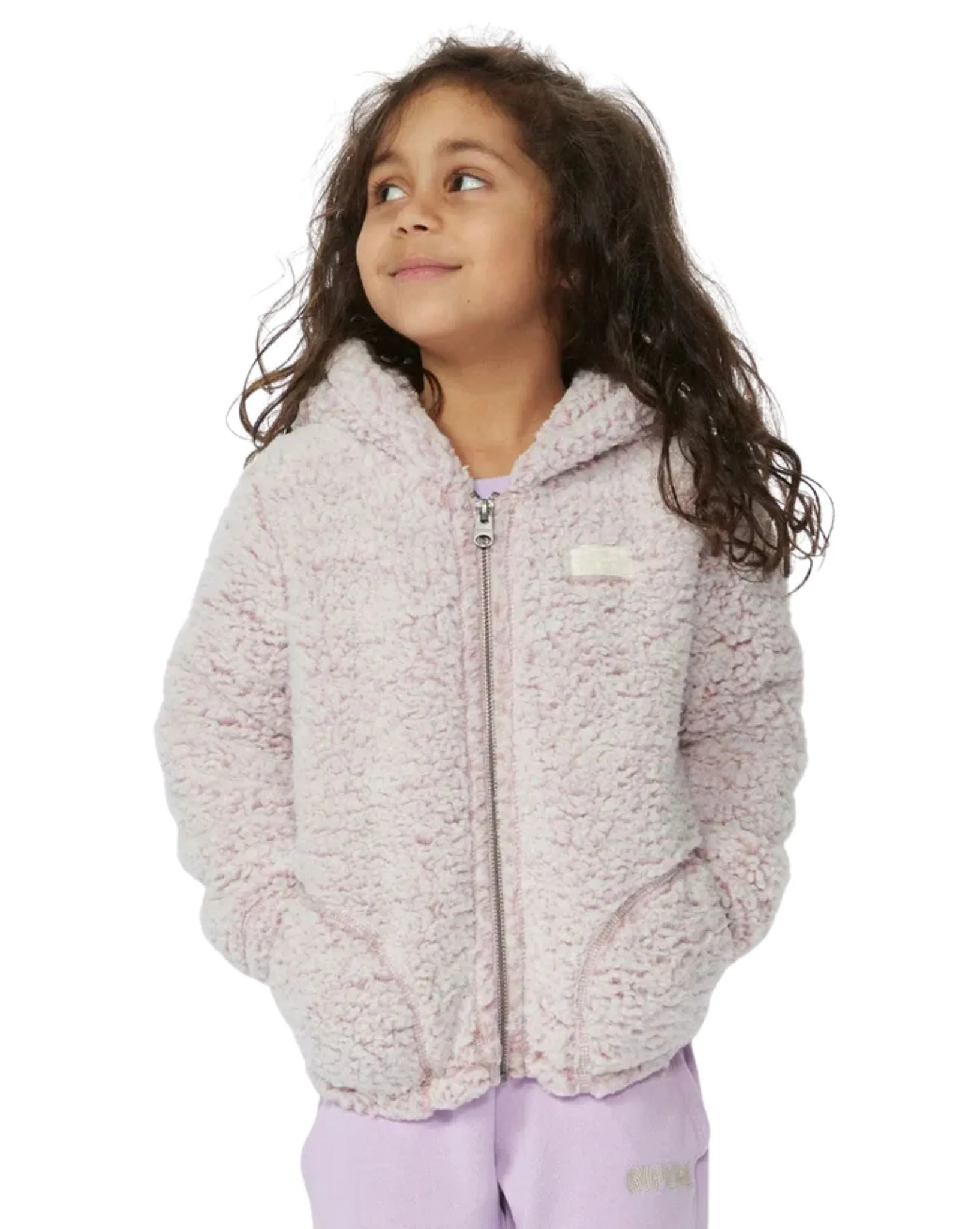 Girls Dark N Stormy Jacket - Pink