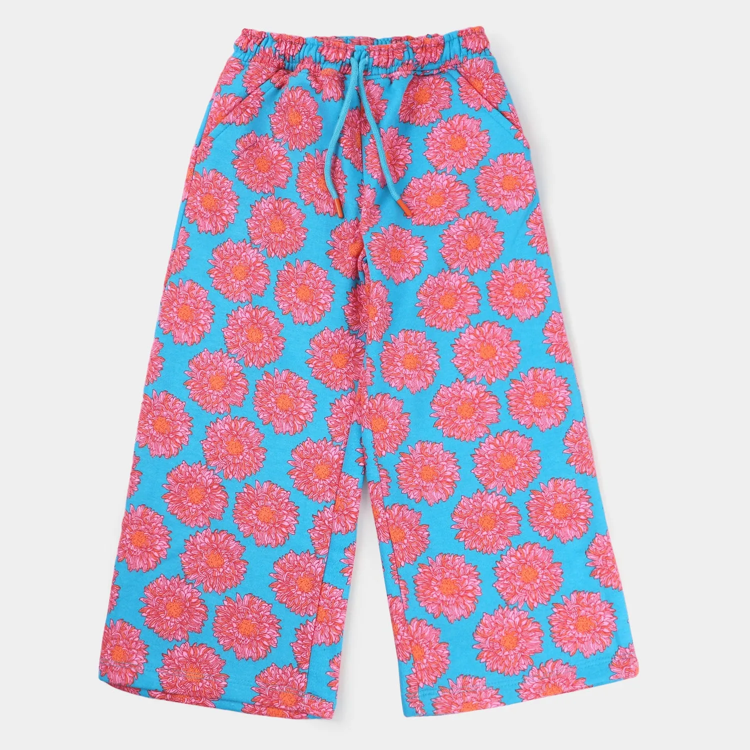 Girls Fleece 2 Piece Suit Autumn-Pink/Blue