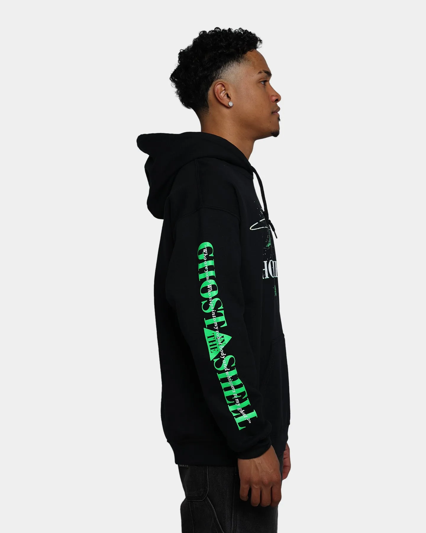 Goat Crew X Ghost In The Shell Hoodie Black