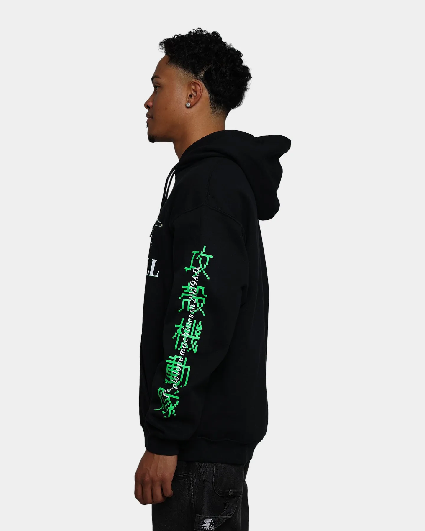 Goat Crew X Ghost In The Shell Hoodie Black