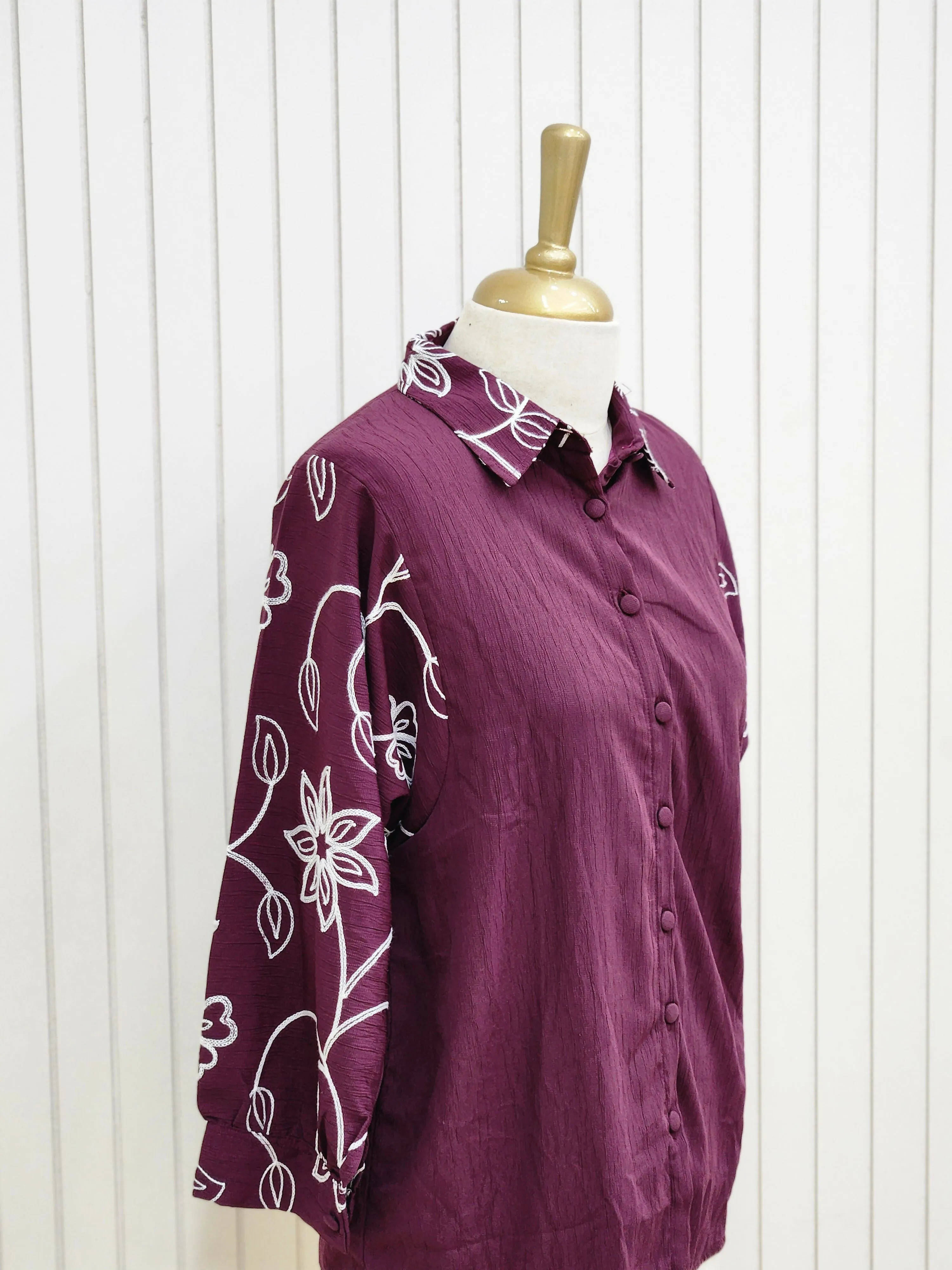 Grape shirt top