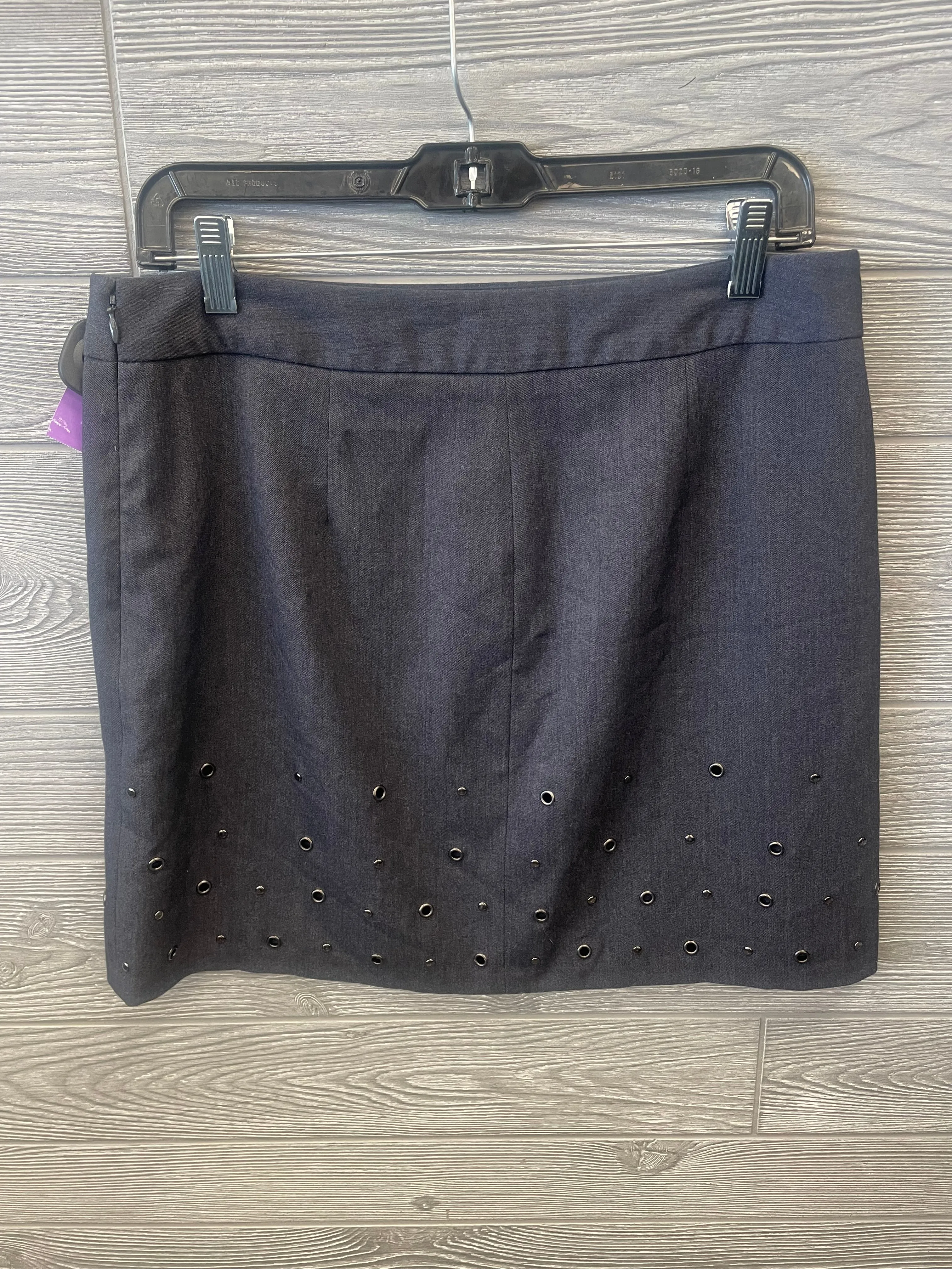 Grey Skirt Midi Clothes Mentor, Size 8