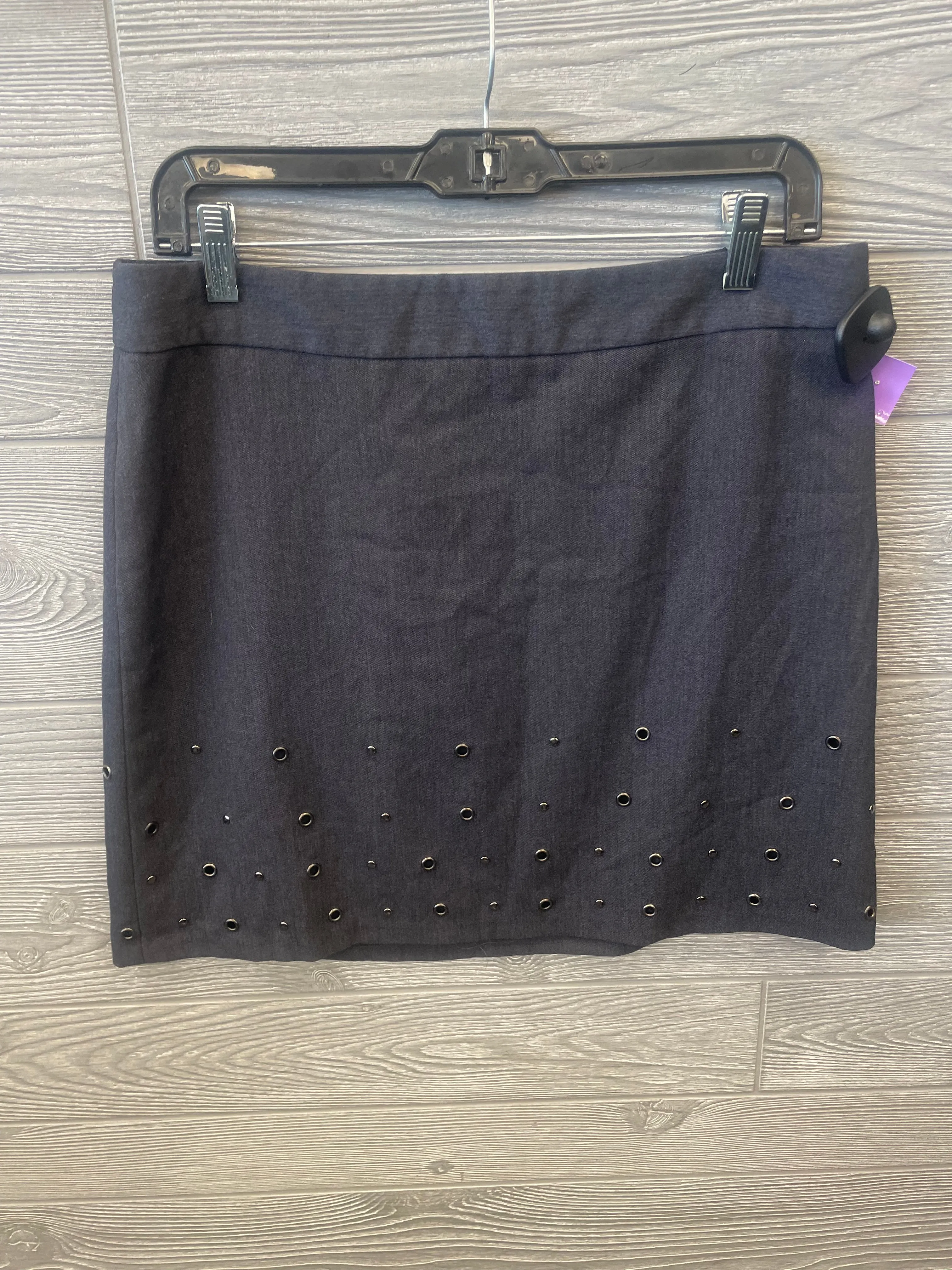 Grey Skirt Midi Clothes Mentor, Size 8