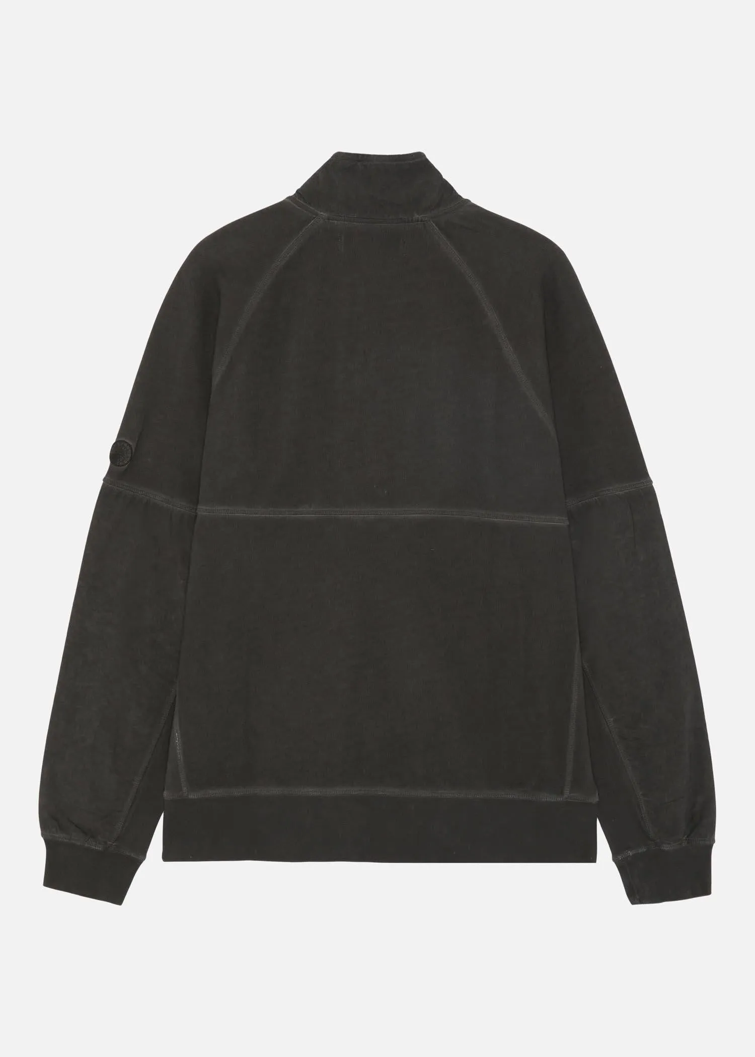 HALF ZIP SWEAT DARK GREY