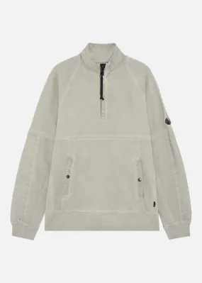 HALF ZIP SWEAT OFF WHITE