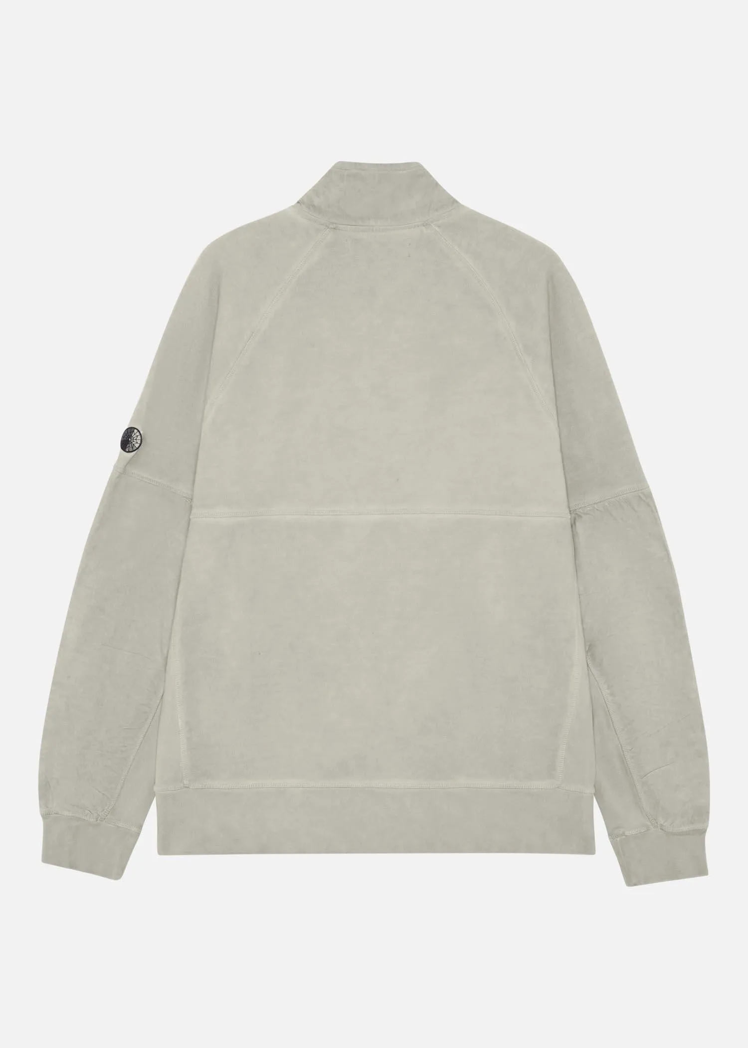 HALF ZIP SWEAT OFF WHITE