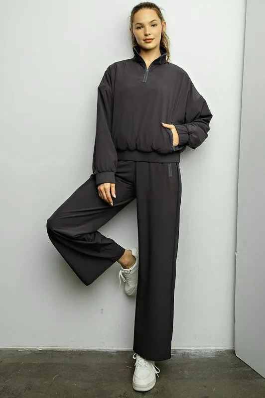 Heavy Fleece Windbreaker Pullover Jacket