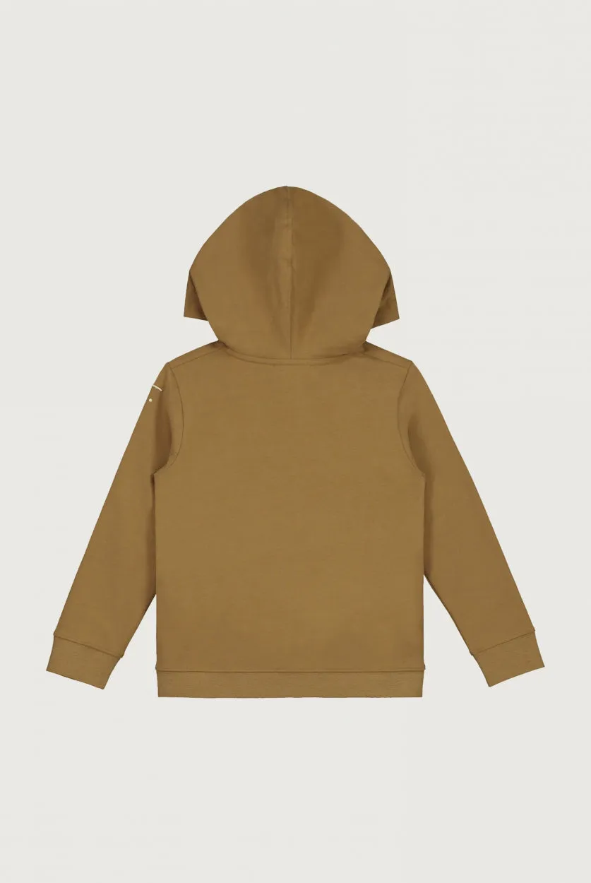 Hooded Cardigan | Peanut