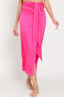 Hot Pink High Waisted Skirt