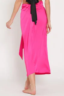 Hot Pink High Waisted Skirt