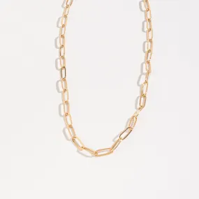 Howard's - Layer Me Paperclip Chain Necklace - Gold, 18 Inch