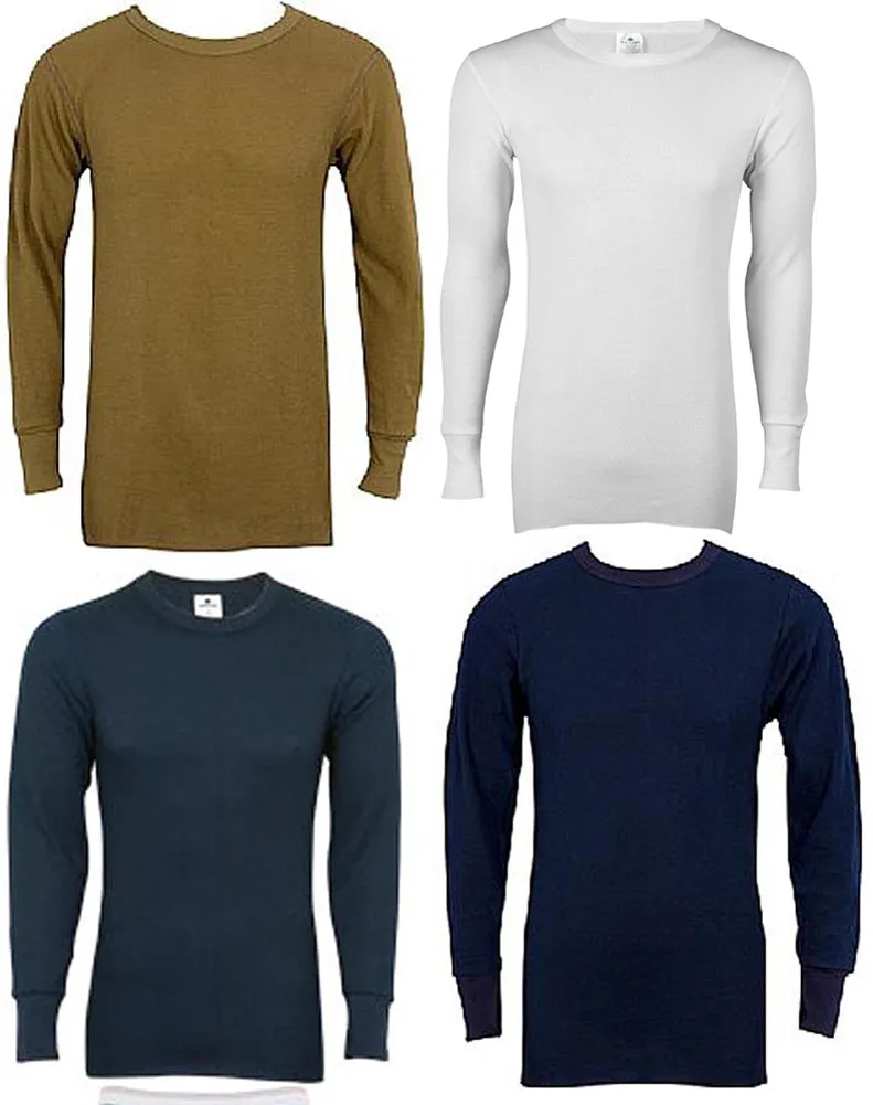 Indera Mens Regular & Big ICEtex Dual Face Fleeced Thermal Long John Top