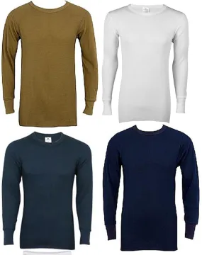 Indera Mens Regular & Big ICEtex Dual Face Fleeced Thermal Long John Top
