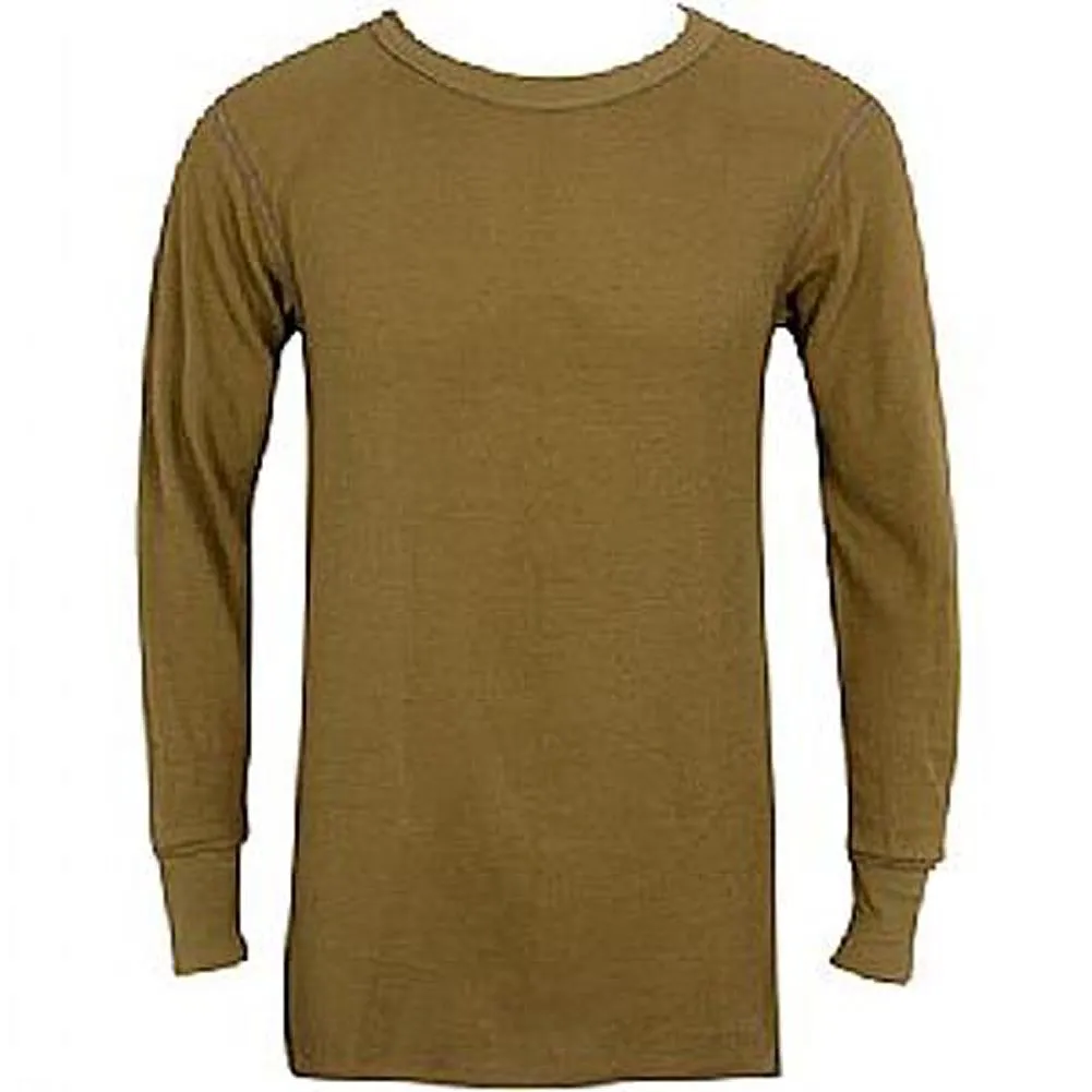 Indera Mens Regular & Big ICEtex Dual Face Fleeced Thermal Long John Top