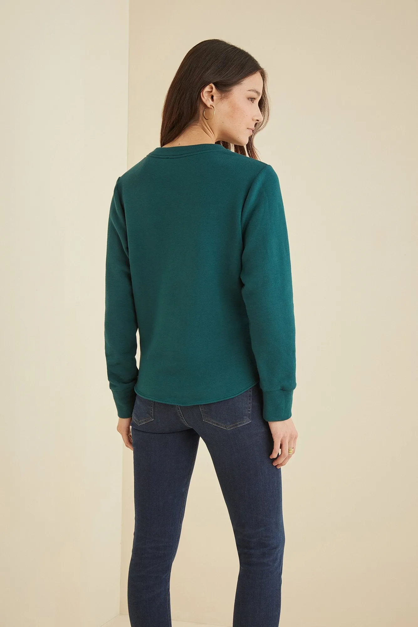 Ivana Twist Front Sweatshirt