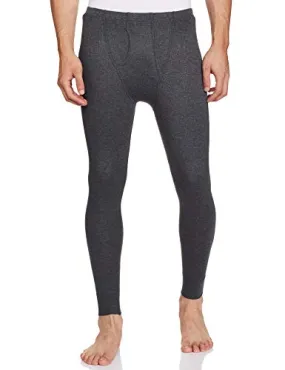 Jockey Men's Snug Fit Thermal Long Johns 2420_Charcoal Melange_S